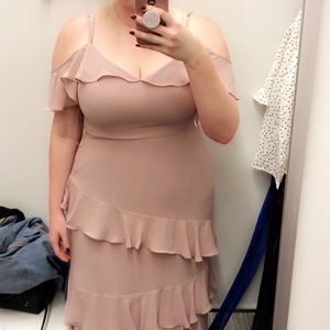 WAYF- Nordstrom Mauve Occasion Dress
